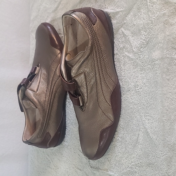 Used RARE Alexander McQueen Black Label Bronze/Brown Mostró Strap Shoe Size 45 - Picture 3 of 11